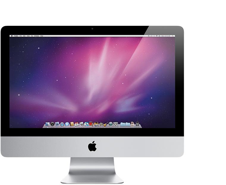 iMac 21,5 hüvelyk, 2009 végén