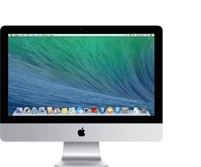 iMac 21.5インチ、半ば2014