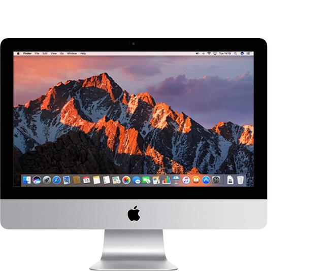 iMac 21,5 tuumaa, myöhään 2015