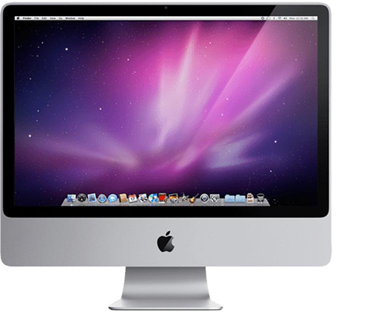 iMac 24-inch, 2009 alussa