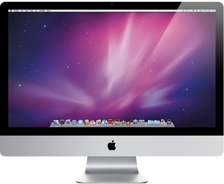 iMac 27 inches, late 2009