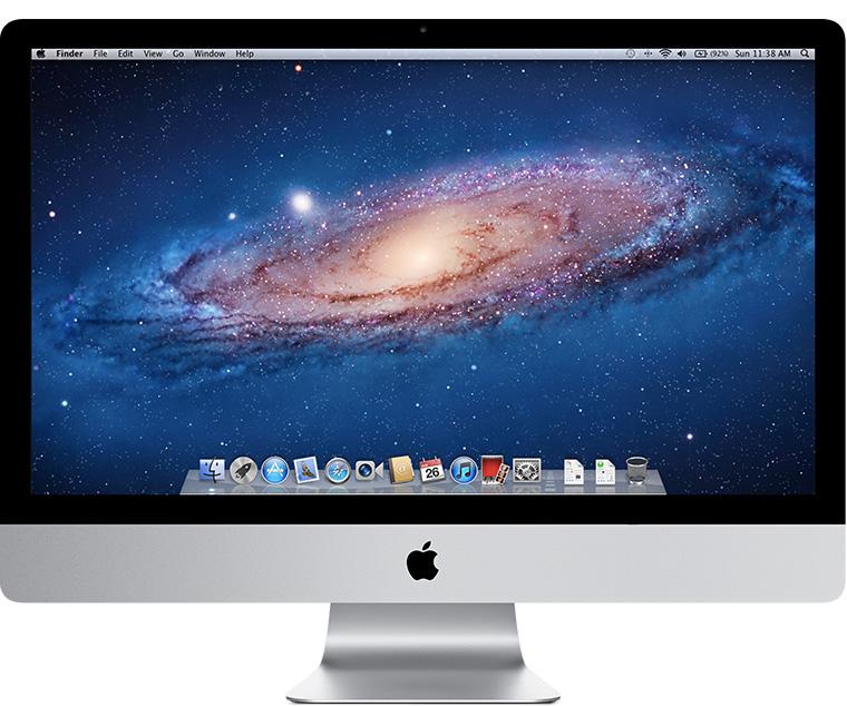 iMac 27 inches, mid-2011