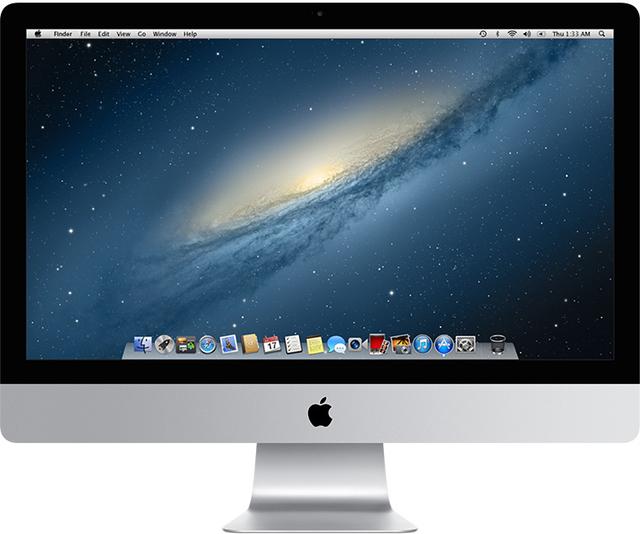 iMac 27 inches, late 2012