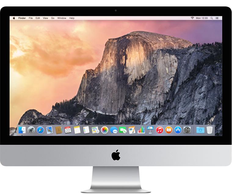iMac Retina 5K 27 inches, late 2014