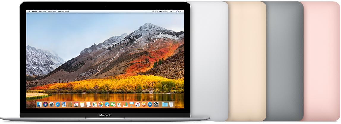MacBook 12 polegadas, meados de 2017