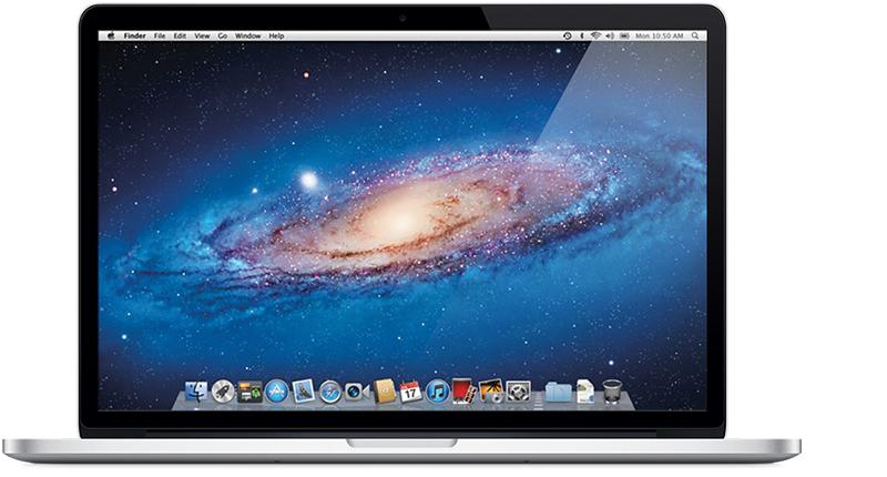MacBook Pro Retina Core i7 15 pouces, début 2013